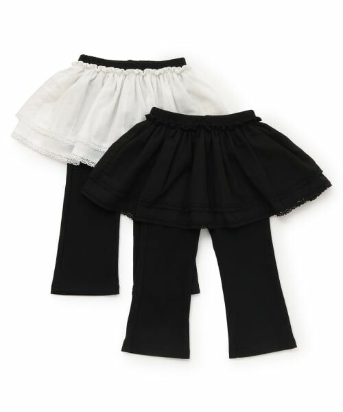 petit main / プティマイン その他パンツ | スカートつきフレアパンツ | 詳細13