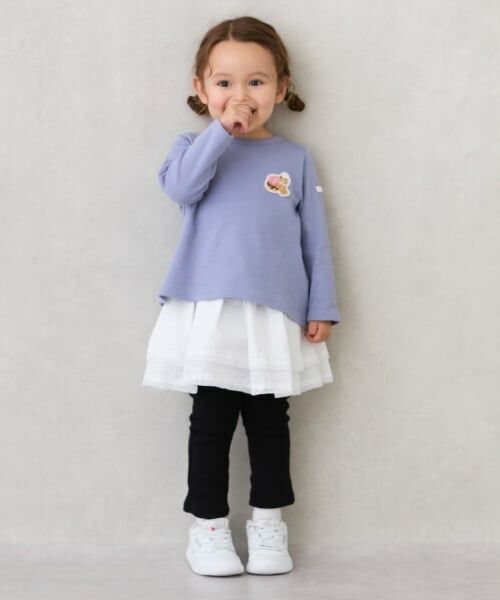 petit main / プティマイン その他パンツ | スカートつきフレアパンツ | 詳細3