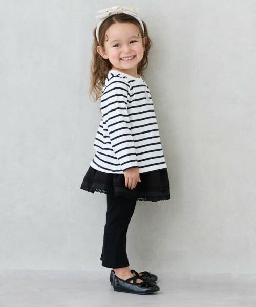 petit main / プティマイン その他パンツ | スカートつきフレアパンツ | 詳細6