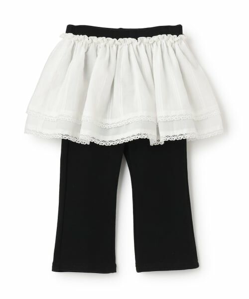 petit main / プティマイン その他パンツ | スカートつきフレアパンツ | 詳細7