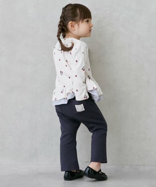 petit main / プティマイン その他パンツ | 【防汚加工】フレアカットパンツ | 詳細4