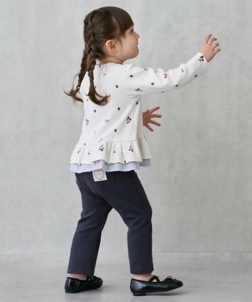 petit main / プティマイン その他パンツ | 【防汚加工】フレアカットパンツ | 詳細5