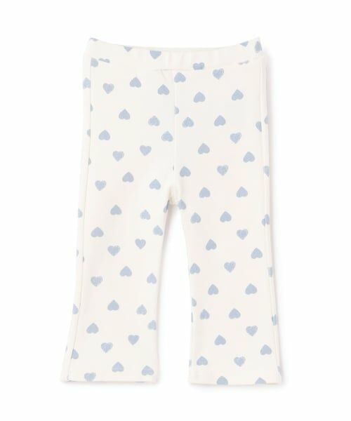 petit main / プティマイン その他パンツ | 【防汚加工】フレアカットパンツ（ライト ブルー）