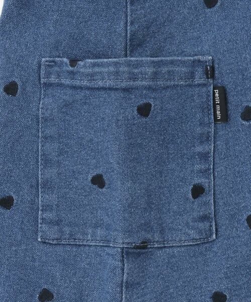 petit main / プティマイン ミニ丈・ひざ丈ワンピース | 【リンク】刺しゅうサロペスカート | 詳細9