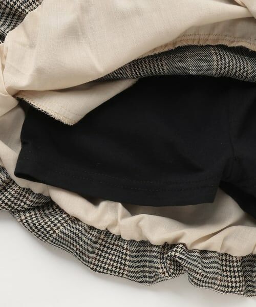 petit main / プティマイン ミニ・ひざ丈スカート | ペプラムバルーンスカパン | 詳細12