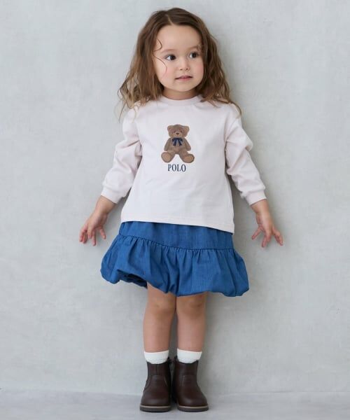 petit main / プティマイン ミニ・ひざ丈スカート | ペプラムバルーンスカパン | 詳細2