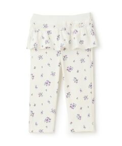 petit main / プティマイン その他パンツ | 【スマイル/防汚加工】フリルカットロングパンツ