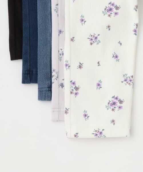 petit main / プティマイン その他パンツ | 【スマイル/防汚加工】フリルカットロングパンツ | 詳細6