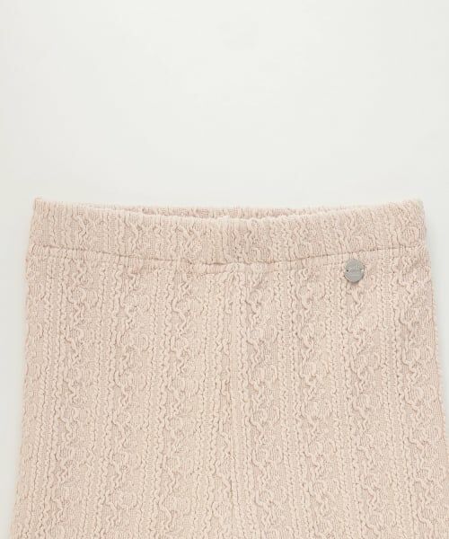 petit main / プティマイン その他パンツ | 【シアバター】ジャガードレギンス | 詳細6