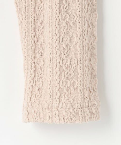 petit main / プティマイン その他パンツ | 【シアバター】ジャガードレギンス | 詳細8