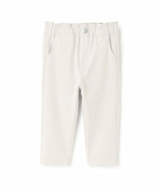 petit main / プティマイン その他パンツ | 【スマイル防汚】ポケットフリルパンツ（薄ベージュ）