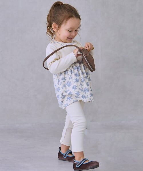 petit main / プティマイン その他パンツ | 【フワもちっと】ポケットレギンス | 詳細2