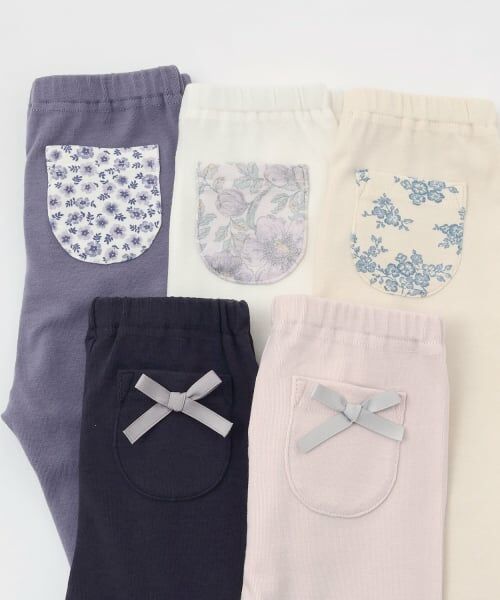 petit main / プティマイン その他パンツ | 【フワもちっと】ポケットレギンス | 詳細9