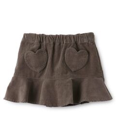 petit main / プティマイン ミニ・ひざ丈スカート | ハートポケットスカパン