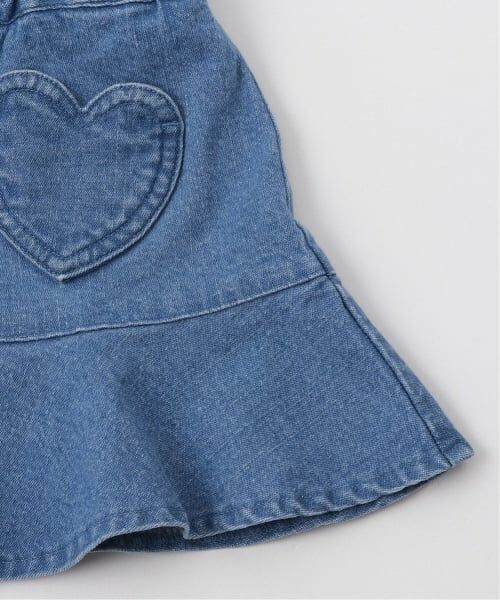 petit main / プティマイン ミニ・ひざ丈スカート | ハートポケットスカパン | 詳細9