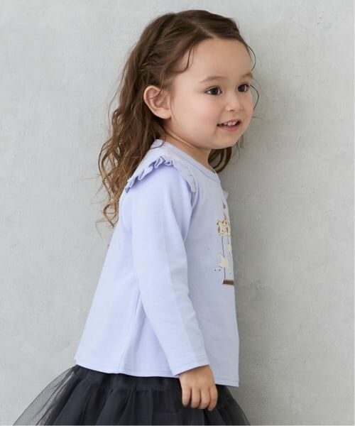 petit main / プティマイン Tシャツ | 【プティプラ】GIRLS長袖T | 詳細3