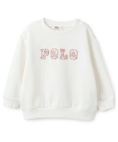 petit main / プティマイン Tシャツ | 【POLO BCS】ロゴアップリケ長T