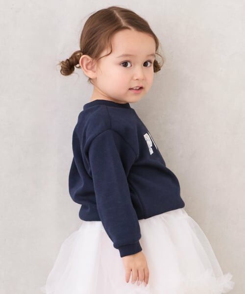 petit main / プティマイン Tシャツ | 【POLO BCS】ロゴアップリケ長T | 詳細1