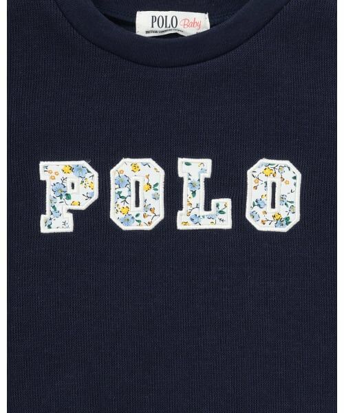 petit main / プティマイン Tシャツ | 【POLO BCS】ロゴアップリケ長T | 詳細11