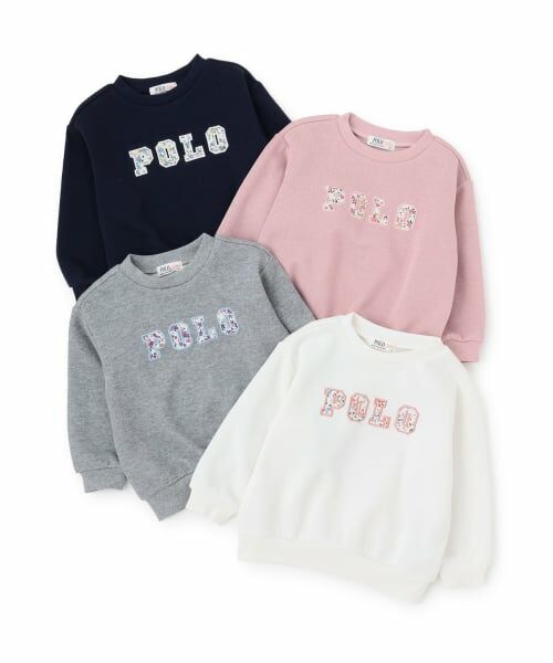 petit main / プティマイン Tシャツ | 【POLO BCS】ロゴアップリケ長T | 詳細15