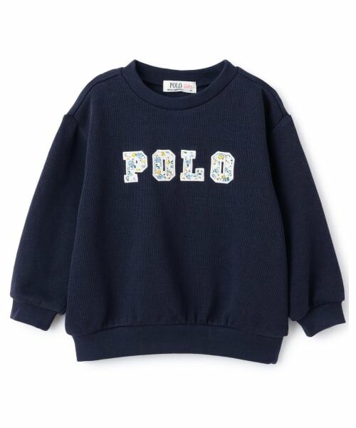petit main / プティマイン Tシャツ | 【POLO BCS】ロゴアップリケ長T | 詳細7