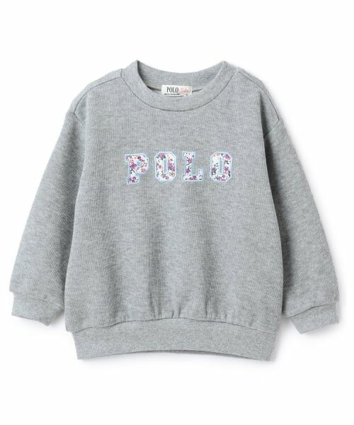 petit main / プティマイン Tシャツ | 【POLO BCS】ロゴアップリケ長T | 詳細8