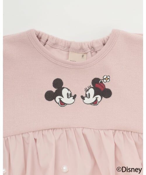 petit main / プティマイン Tシャツ | 【Disney】【リンク】ドッキング長袖チュニック | 詳細6