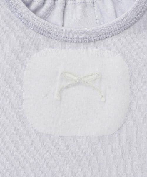 petit main / プティマイン Tシャツ | 【オーガニック】ペプラム長袖Tシャツ | 詳細13