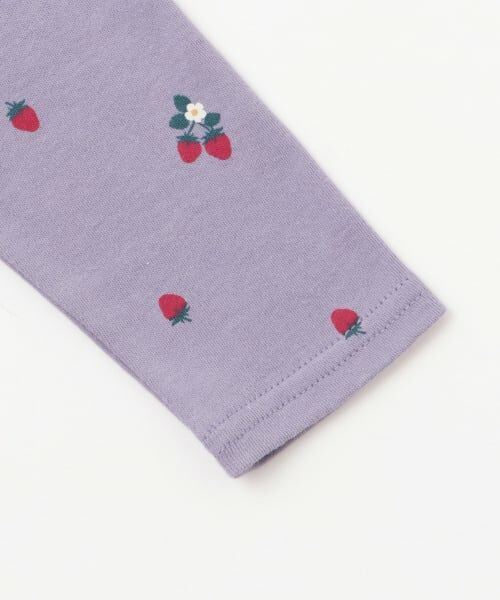 petit main / プティマイン Tシャツ | 【オーガニック】ペプラム長袖Tシャツ | 詳細15