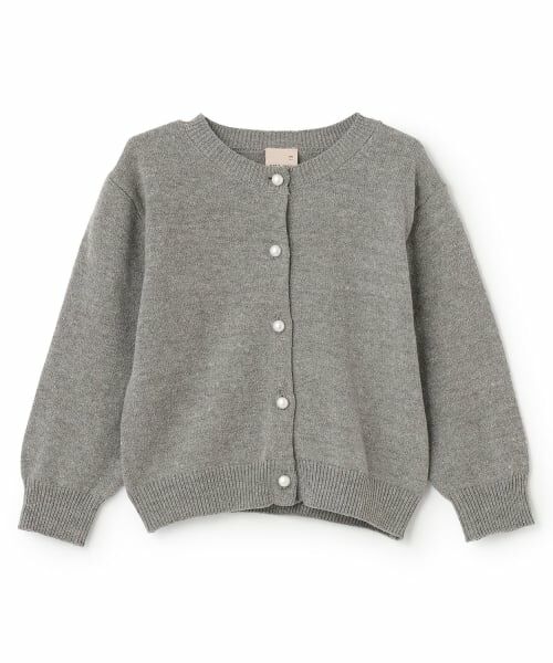 petit main / プティマイン カーディガン・ボレロ | 【リンク】パールボタンニットカーディガン | 詳細11
