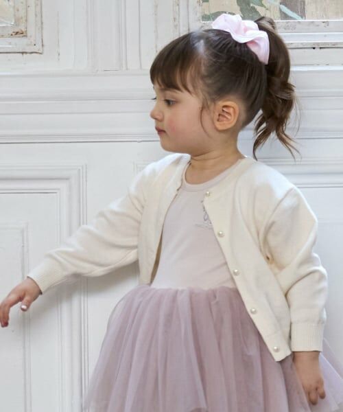 petit main / プティマイン カーディガン・ボレロ | 【リンク】パールボタンニットカーディガン | 詳細2