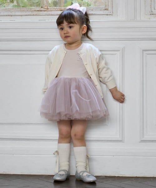 petit main / プティマイン カーディガン・ボレロ | 【リンク】パールボタンニットカーディガン | 詳細3