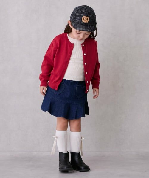 petit main / プティマイン カーディガン・ボレロ | 【リンク】パールボタンニットカーディガン | 詳細6