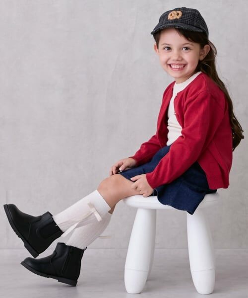 petit main / プティマイン カーディガン・ボレロ | 【リンク】パールボタンニットカーディガン | 詳細7