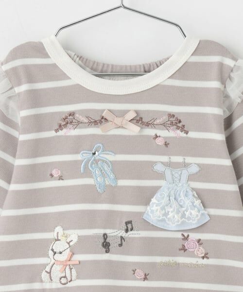 petit main / プティマイン Tシャツ | 【WEB限定カラー】バレエモチーフ長袖Tシャツ | 詳細10