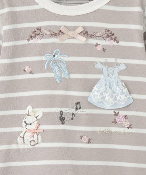 petit main / プティマイン Tシャツ | 【WEB限定カラー】バレエモチーフ長袖Tシャツ | 詳細11
