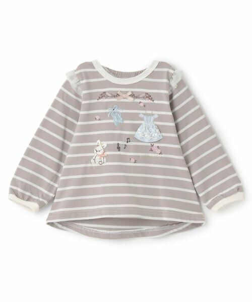 petit main / プティマイン Tシャツ | 【WEB限定カラー】バレエモチーフ長袖Tシャツ | 詳細8