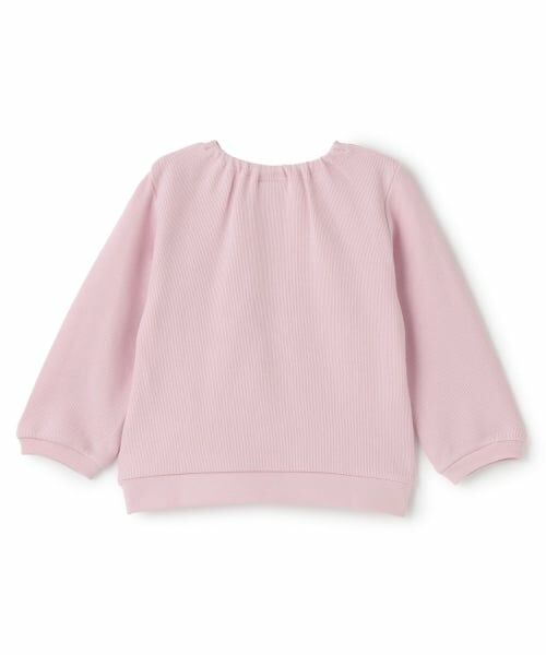 petit main / プティマイン Tシャツ | ロゴ刺しゅう長袖Tシャツ | 詳細5