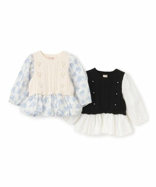 petit main / プティマイン Tシャツ | 【リンク】ベストドッキングチュニック | 詳細13