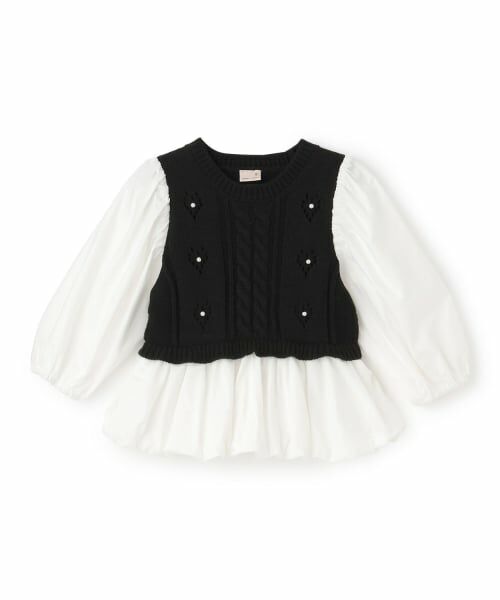 petit main / プティマイン Tシャツ | 【リンク】ベストドッキングチュニック | 詳細7