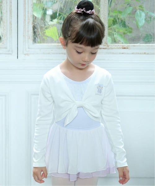 petit main / プティマイン カーディガン・ボレロ | 【バレエ】カシュクールトップ（オフ ホワイト）