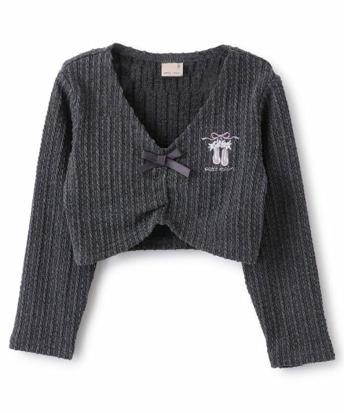 petit main / プティマイン カーディガン・ボレロ | 【バレエ】ジャガードトップス | 詳細10