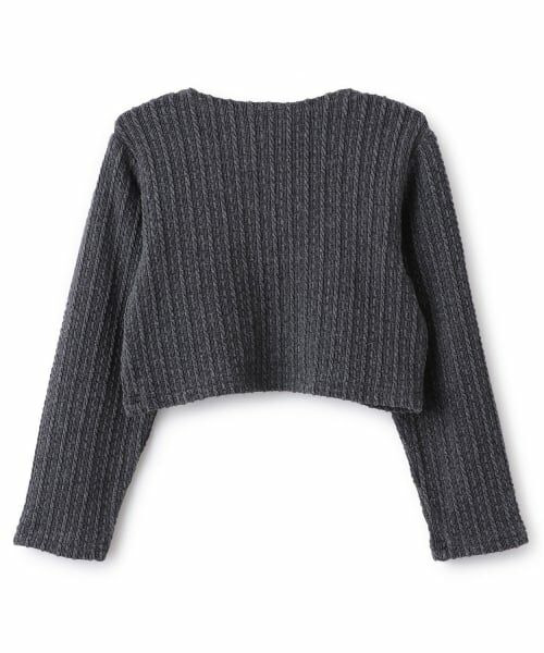 petit main / プティマイン カーディガン・ボレロ | 【バレエ】ジャガードトップス | 詳細11