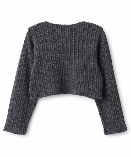 petit main / プティマイン カーディガン・ボレロ | 【バレエ】ジャガードトップス | 詳細2