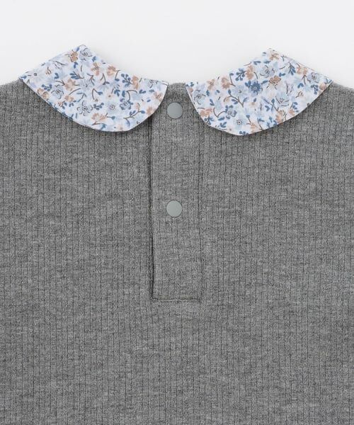 petit main / プティマイン Tシャツ | 【リンク】衿つきリボン長袖Tシャツ | 詳細10