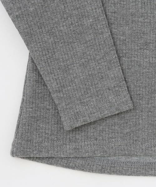 petit main / プティマイン Tシャツ | 【リンク】衿つきリボン長袖Tシャツ | 詳細9