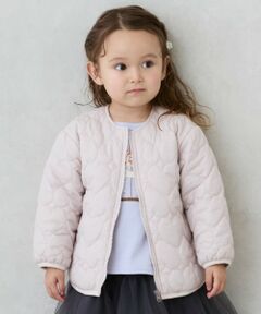 petit main / プティマイン ブルゾン | 【リンク】ハートキルティングジャケット(キッズサイズ)