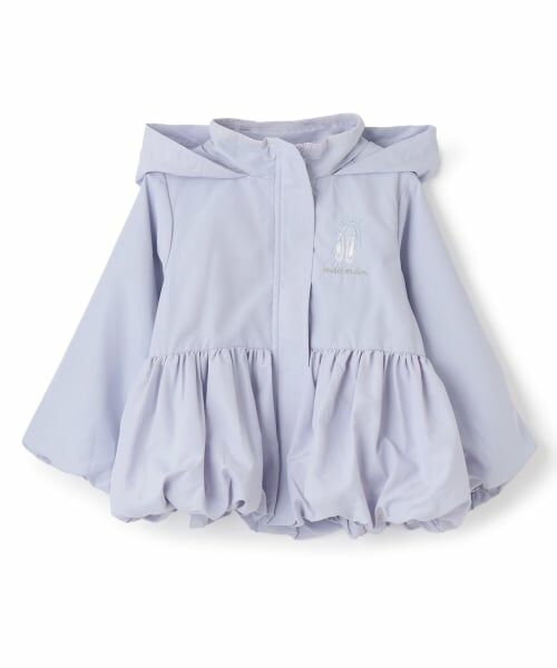 petit main / プティマイン ブルゾン | 【撥水加工/洗える】ペプラムウィンブレ | 詳細12