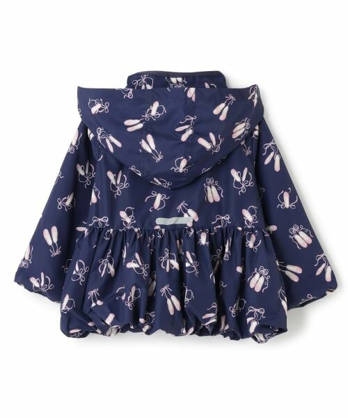 petit main / プティマイン ブルゾン | 【撥水加工/洗える】ペプラムウィンブレ | 詳細13