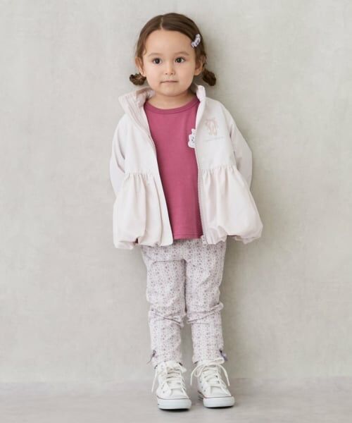 petit main / プティマイン ブルゾン | 【撥水加工/洗える】ペプラムウィンブレ | 詳細5